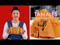 How to make THE BEST EASY Red Pork Tamales | Tamales Rojos de puerco receta