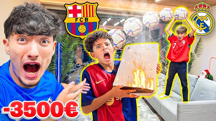 DEJO AL NIÑO LAMINE YAMAL Y NIÑO MBAPPÉ SOLOS EN MI CASA…