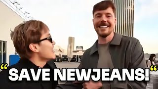JasonTheWeen Asked MrBeast to SAVE NewJeans!