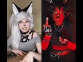 Ember cosplay  loona vs millie  helluva boss