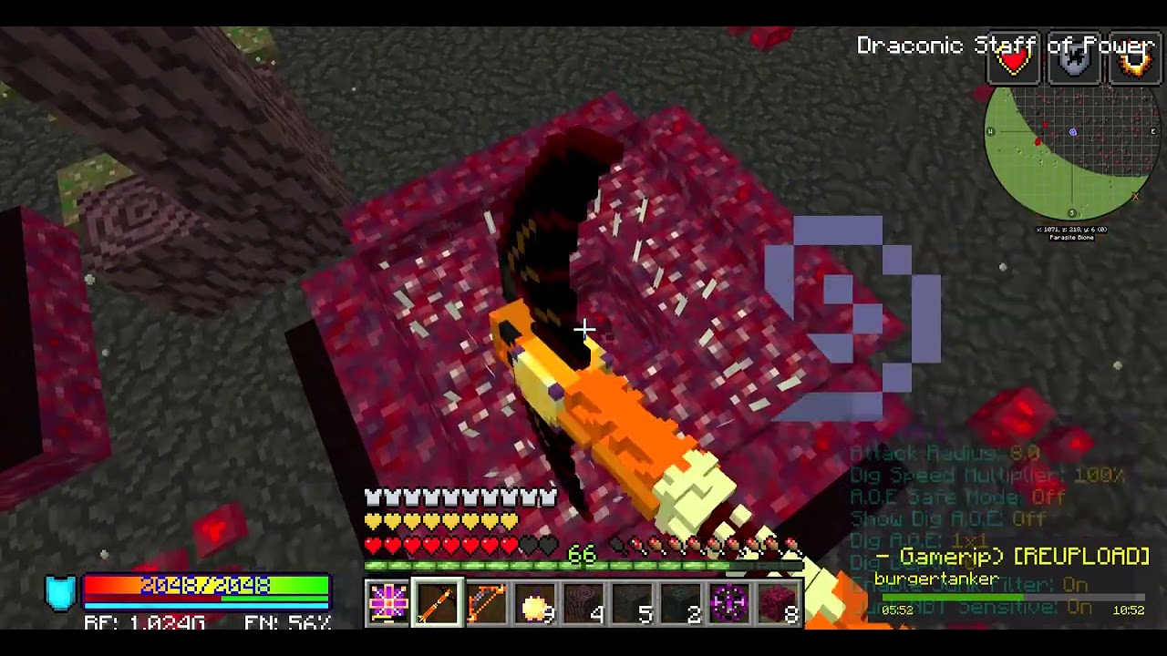 Draconic Armor Vs Scape and Run: Parasites.