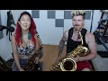 Leo teaches Grace Techno House Sax Bassline