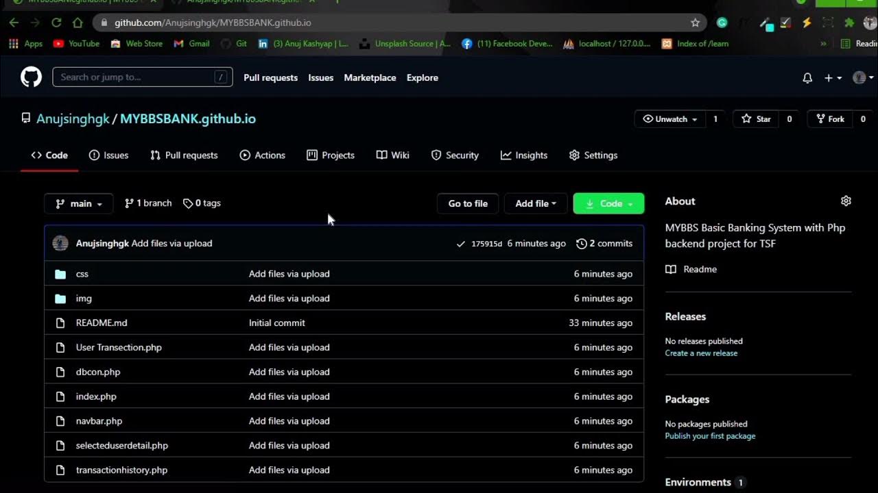 how to create folder in GitHub Repository add folder and upload file in ...