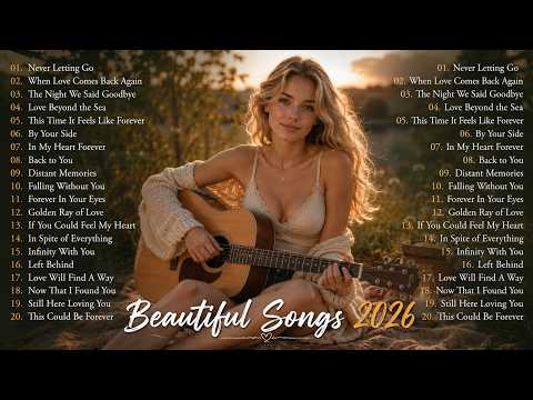 Beautiful Songs 2026 🎵Some Beautiful Love Songs ~ Heartfelt Melodies | Love Songs Playlist 2026