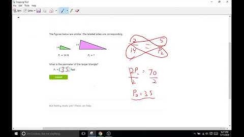 IXL P7: Similarity Rules for Triangles (Geometry)