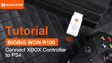 BIGBIG WON R100- Connect your Xbox controller on PS4