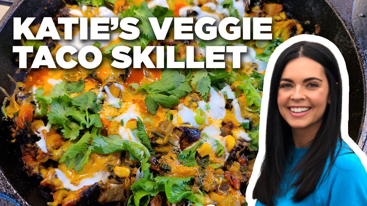 Easy Roasted Veggie Taco Skillet with Katie Lee | The Kitchen | Food Network