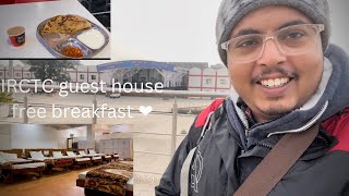 Irctc Guest House Katra Food Court Free Breakfast Vlog-39