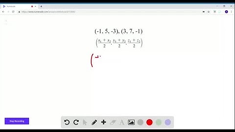 In Exercises 45-52, find the midpoint of the line segment joining the points. (-1, 5, -3),   (3…