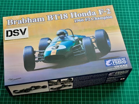 Ebbro 1/20 Brabham BT18 Honda F-2 (20022) Review - YouTube