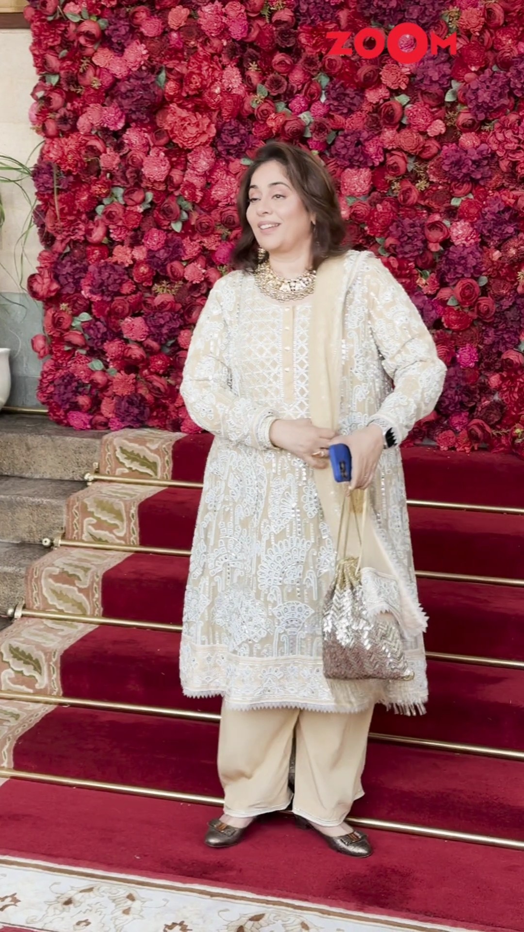 Nitasha Nanda looks BEAUTIFUL as she ARRIVES for Aadar-Alekha's wedding ? #shorts