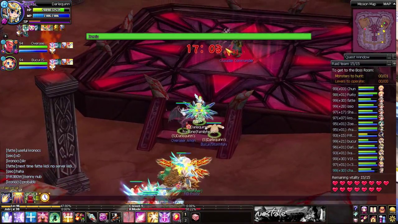 Nostale UK - Act 6 Erenia Raid (Amon Pull Strategy)