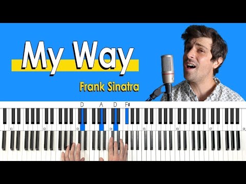 How to play “My Way” by Frank Sinatra [Piano Tutorial/Chords for Singing]