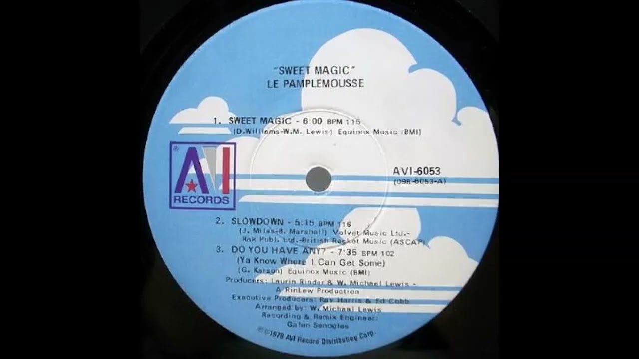 Le Pamplemousse - I Wanna Make Music With You (1978) - YouTube