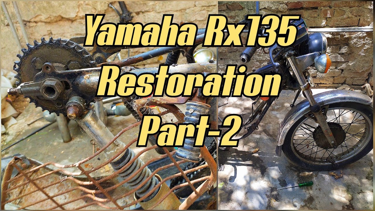 Yamaha Rx135 Restoration ❗️Part-2❗️Dismantling continued.. ❗️TBK❗️MALAYALAM VIDEO