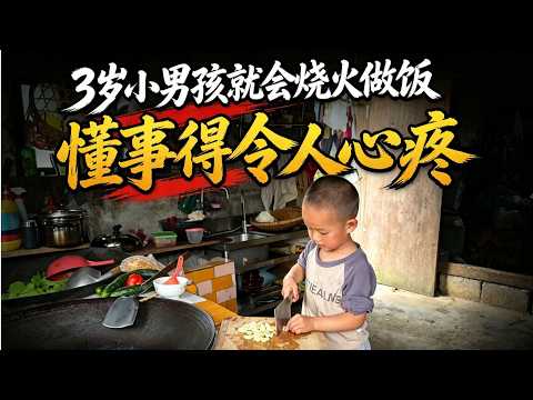 A 3-Year-Old Boy Cooks Alone. His Innocent Strength Is Heartbreaking — Until You Hear The Full Story