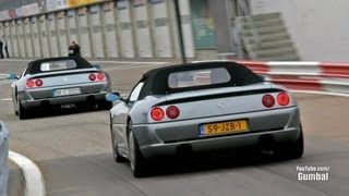 During a ferrari track day on circuit park zandvoort i recorded two
grey f355 spiders. one of the has very loud capristo exhaust
installed. yo...