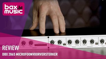 DBX 286S Microfoonvoorversterker Review | Bax Music