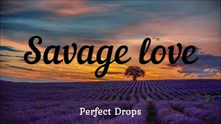 Jason Derulo - SAVAGE LOVE (Prod. Jawsh 685)(Lyrics)|Perfect Drops
