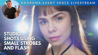 Adorama Event Space Relaunch! Studio Shots with Small Flash & Speedlights