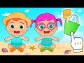 BABY ALEX AND LILY Get Ready to Go to the Beach and Pool 🌞 Summer Gameplay Compilation for Kids