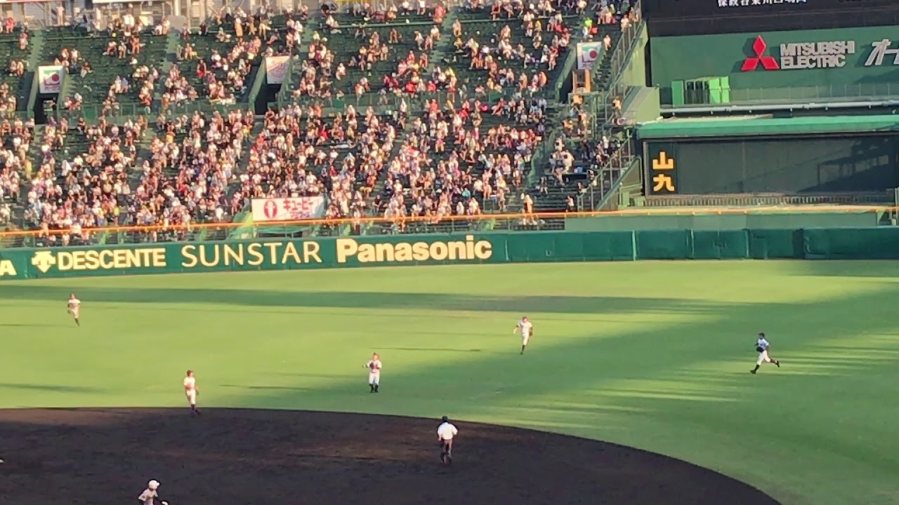 鶴岡東 2番竹花くん1点差に迫るツーランホームラン【101回夏の甲子園 関東一 対 鶴岡東2019.8.17】