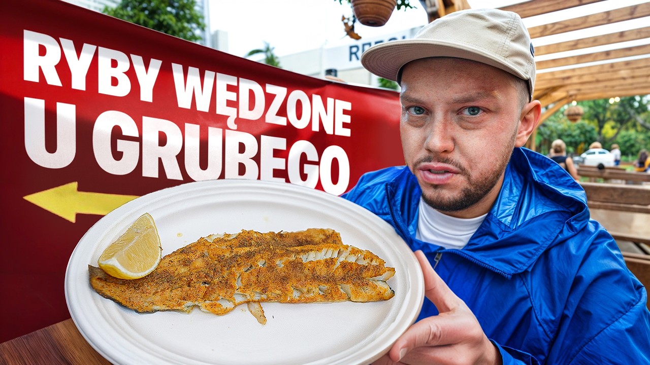 MIĘDZYZDROJE : AFERA RYBNA (Ryby u Grubego, Oddasz Fartucha) TEST SMAŻALNI - RYBA POD KAMERĘ?