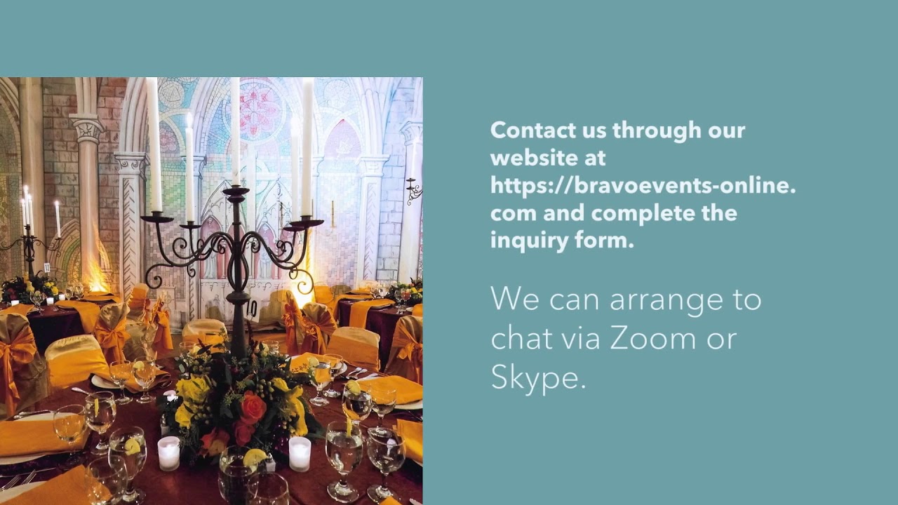 Bravo Productions   Planning and Consulting for Future Events