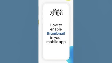 Learn how to enable show thumbnail so you can view the sender