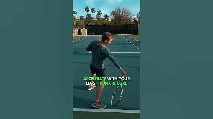 3 Steps To Effortless Tennis Forehand POWER - Link in comment for FTS