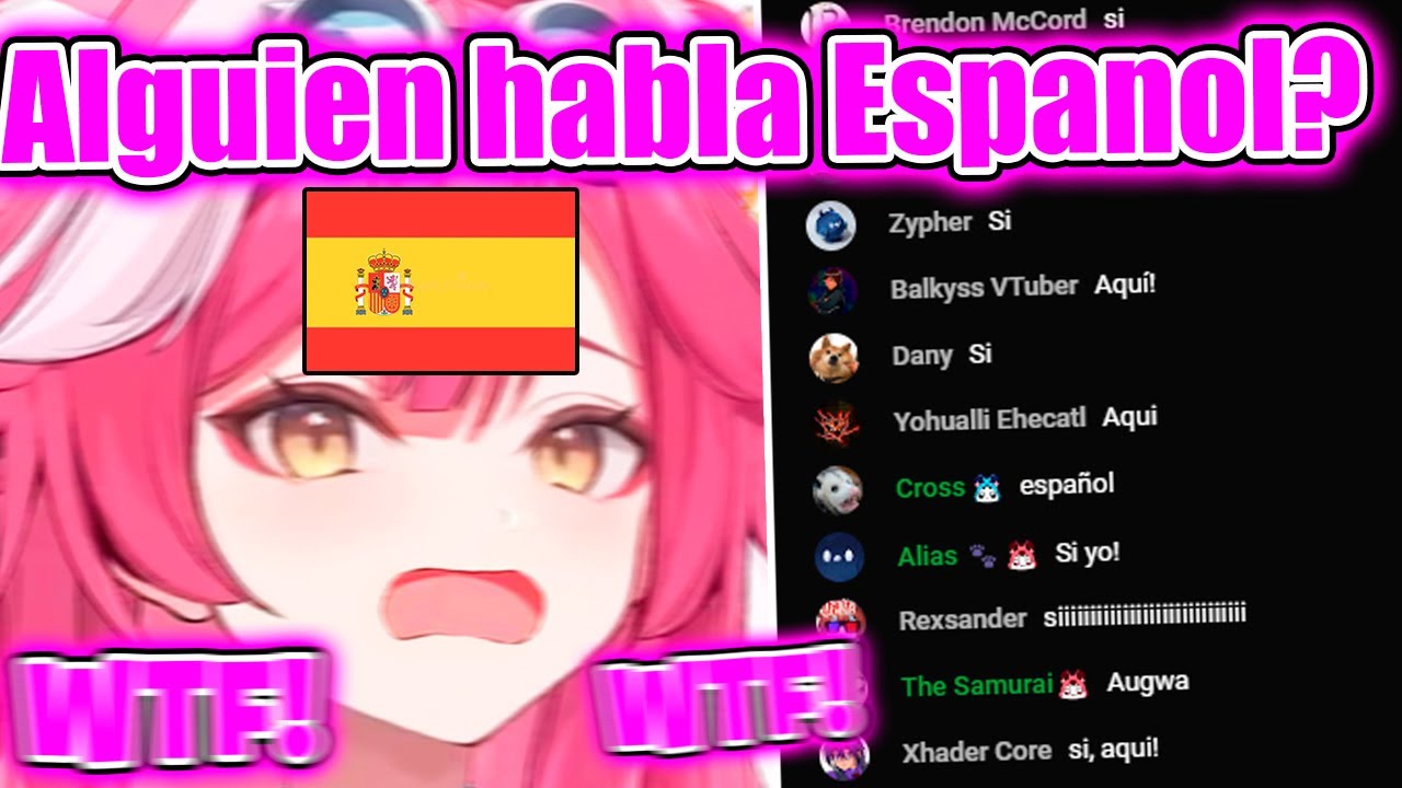 Raora is Shocked When She Finds Out Everyone in her Chat Speaks Spanish【Hololive EN】