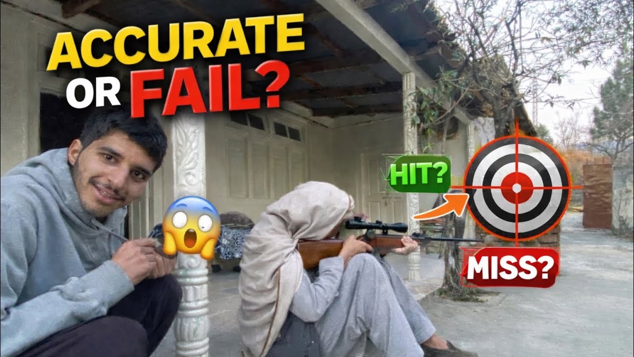 Accurate or Fail? | Air Gun Target Accuracy Test 🎯 | Village Shooting