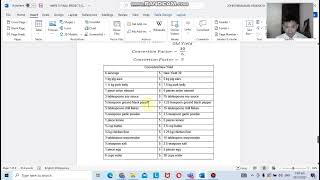 Lesson 4: Sizing Recipe