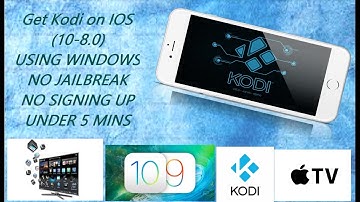 How to INSTALL Kodi on IOS - 10-8.0 - USING WINDOWS - NO JAILBREAK - NO SIGNING UP - WITH AIRPLAY
