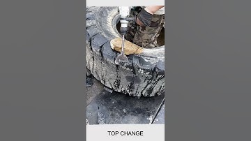 #loadertire #solidtire #minetire #Waste #old #Renewable #Resources  #goodtools #smartwork #short