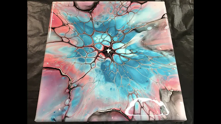 (627) Bloom Technique ~ Acrylic Fluid Painting