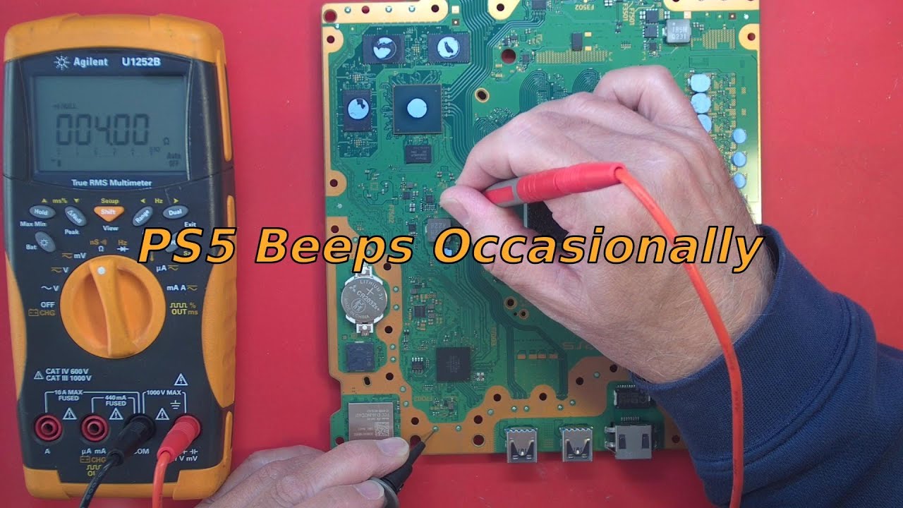 #146 Repair of PS5 That Just Beeps Occasionally