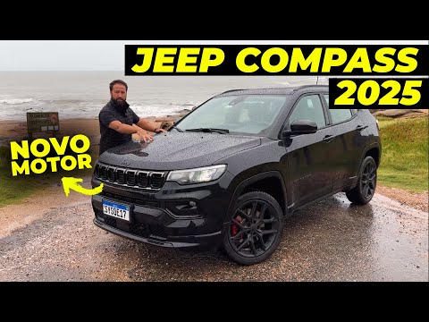 JEEP COMPASS 2025 COM MOTOR DE WRANGLER: Vale a pena?