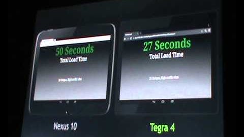NVIDIA Tegra 4 Preliminary Performance Showdown