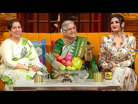 The Kapil Sharma Show - Laugh & Learn with Sudha Murty Uncensored Footage | Raveena Tondon, Guneet