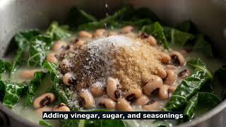 Hearty Black-Eyed Peas and Collard Greens with Smoked Turkey | Easy Recipe