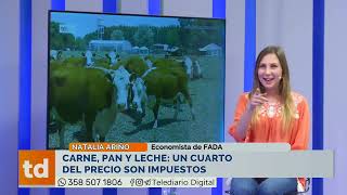 Carne, pan y leche: un cuarto del precio son impuestos