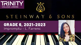 [OFFICIAL] 2021-2023 Trinity Grade 6 Impromptu, L. Farrenc