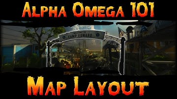 Zombies 101 :: Alpha Omega 101 :: Map Layout, Perk Statues, Mystery Box Locations, Walkthrough