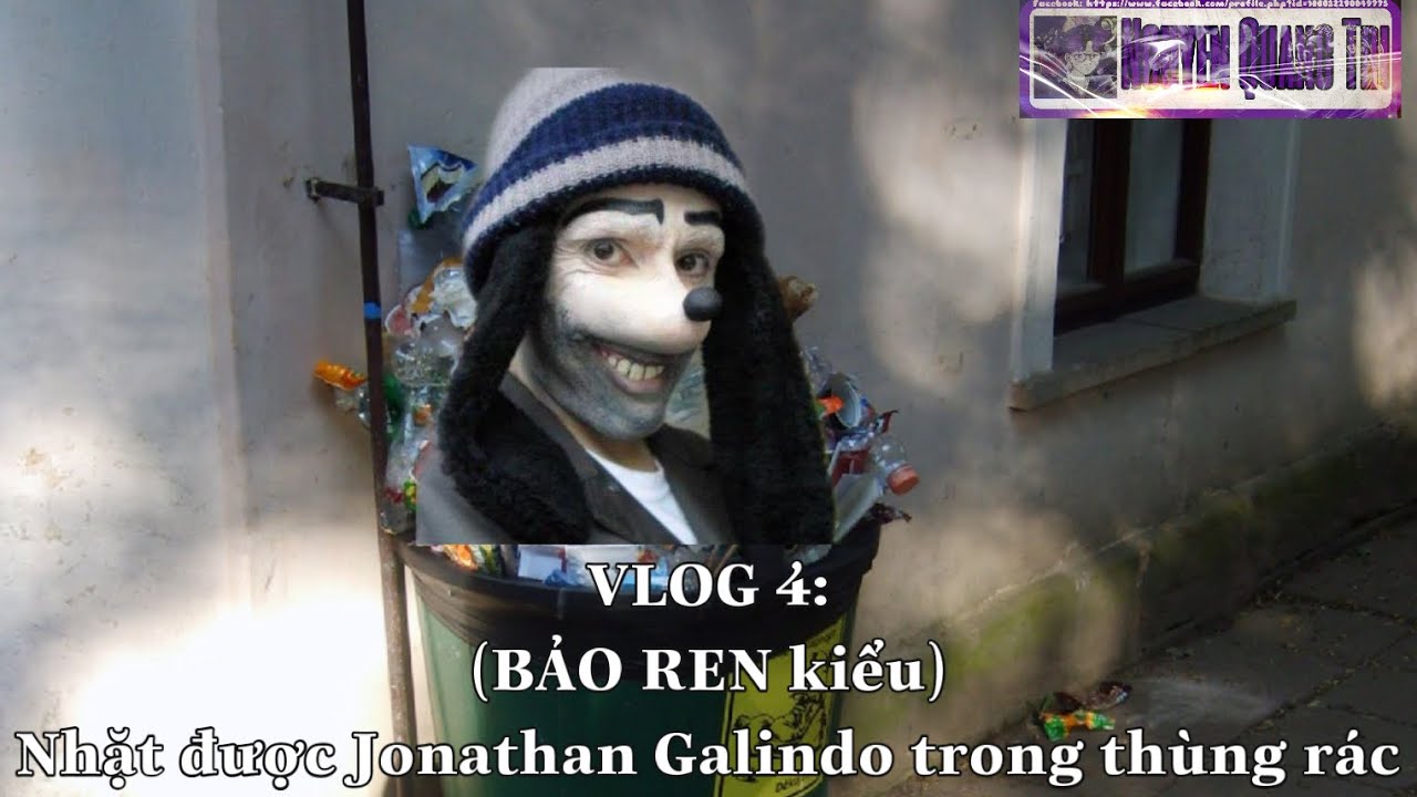 Nhặt được Jonathan Galindo ở thùng rác