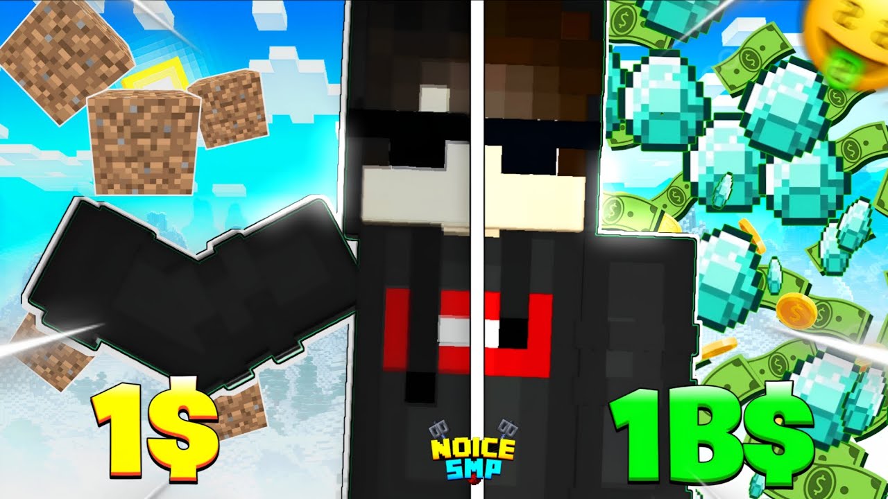 How I Became The Most POWERFUL And RICH In This Minecraft Smp🤑 | Noice ...