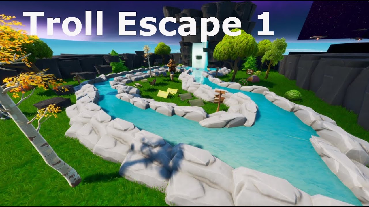 TROLL ESCAPE 1 by punti_ Code 838030749581 Fortnite YouTube
