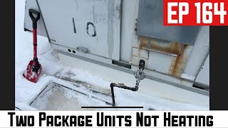 Two Package Units not Heating.  Frozen Gas Regulator and Bad Ignitor. EP164 by Nighthawk HVAC 681 views 3 months ago 11 minutes, 58 seconds