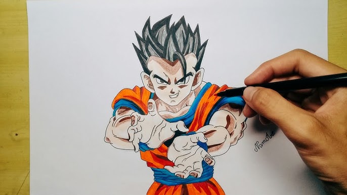 Vegeta ssj blue - Desenho de perfect_gael - Gartic