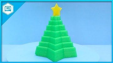 Collapsible Christmas Tree #3DPrinting #Timelapse #adafruit